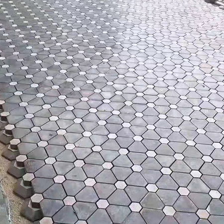 台州铜川全自动留孔码砖机-干法磷石膏砌块砖