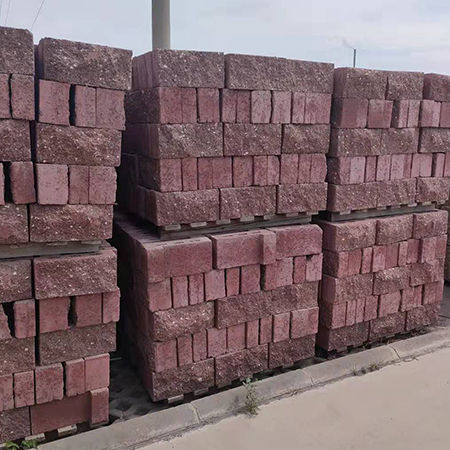 宁波铜川全自动留孔码砖机-干法磷石膏砌块砖