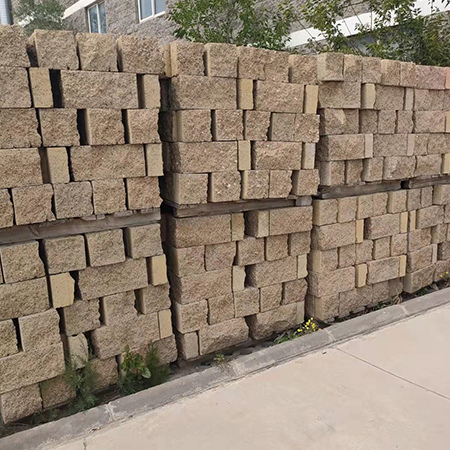 珠海铜川全自动留孔码砖机-干法磷石膏砌块砖