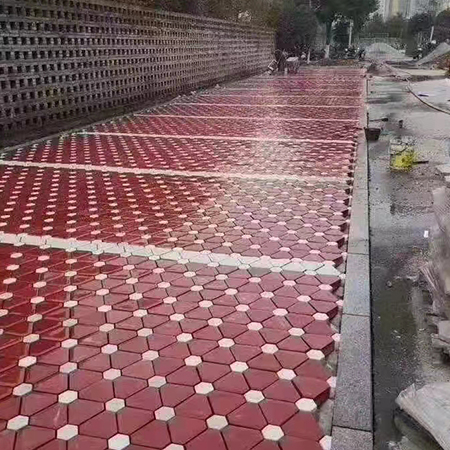 浙江铜川全自动留孔码砖机-干法磷石膏砌块砖